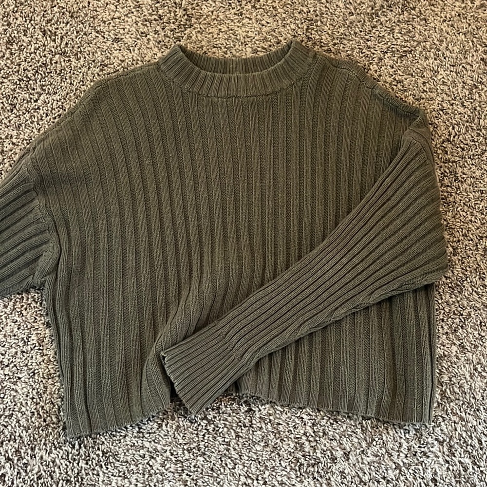 American eagle cropped sweater